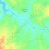 Mapa topográfico Augers-en-Brie, altitude, relevo