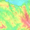 Mapa topográfico Vénès, altitude, relevo