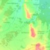 Mapa topográfico San Pascual, altitude, relevo