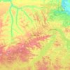 Mapa topográfico Brasil Novo, altitude, relevo