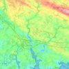 Mapa topográfico 56400, altitude, relevo