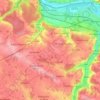 Mapa topográfico 78200, altitude, relevo