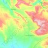 Mapa topográfico Rillo, altitude, relevo