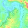 Mapa topográfico Gabat, altitude, relevo
