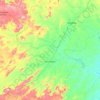 Mapa topográfico Boa Viagem, altitude, relevo