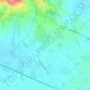 Mapa topográfico Sainte-Marie-Cappel, altitude, relevo