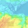 Mapa topográfico Manningtree, altitude, relevo