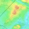 Mapa topográfico Garges-lès-Gonesse, altitude, relevo