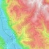 Mapa topográfico Mölten, altitude, relevo