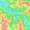 Mapa topográfico 38970, altitude, relevo