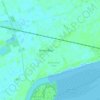 Mapa topográfico Broomfleet, altitude, relevo
