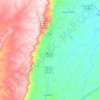 Mapa topográfico Ipu, altitude, relevo