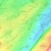 Mapa topográfico Pennywell, altitude, relevo