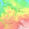 Mapa topográfico Succieu, altitude, relevo