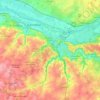 Mapa topográfico 49290, altitude, relevo