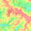 Mapa topográfico Flaignes-Havys, altitude, relevo