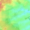 Mapa topográfico La Selve, altitude, relevo