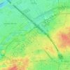 Mapa topográfico 75017, altitude, relevo