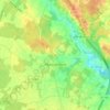 Mapa topográfico Villars-en-Pons, altitude, relevo