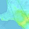 Mapa topográfico 17690, altitude, relevo