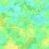 Mapa topográfico Satrup, altitude, relevo