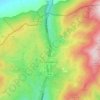 Mapa topográfico Somosierra, altitude, relevo