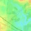 Mapa topográfico Aintree, altitude, relevo