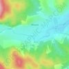 Mapa topográfico Яблонов, altitude, relevo