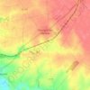 Mapa topográfico Clermont-les-Fermes, altitude, relevo