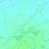 Mapa topográfico Benimuslem, altitude, relevo