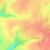Mapa topográfico Huclier, altitude, relevo