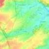 Mapa topográfico Ecques, altitude, relevo