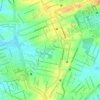 Mapa topográfico Vila Izabel, altitude, relevo