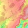 Mapa topográfico Angevillers, altitude, relevo