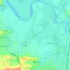 Mapa topográfico Wembdon, altitude, relevo
