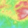 Mapa topográfico Valmigère, altitude, relevo