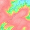 Mapa topográfico Dhuizel, altitude, relevo