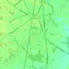 Mapa topográfico Bridgeville, altitude, relevo