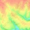 Mapa topográfico Ambricourt, altitude, relevo