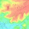 Mapa topográfico Frankton CP, altitude, relevo