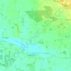 Mapa topográfico Thornton, altitude, relevo