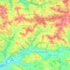 Mapa topográfico 24500, altitude, relevo