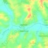 Mapa topográfico Kappelkinger, altitude, relevo