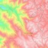 Mapa topográfico Parcoy, altitude, relevo