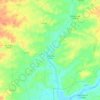 Mapa topográfico Tamariz de Campos, altitude, relevo