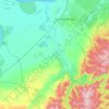 Mapa topográfico Бархатовский сельсовет, altitude, relevo