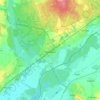 Mapa topográfico Göding, altitude, relevo