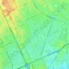 Mapa topográfico السليمانية, altitude, relevo