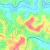 Mapa topográfico Conjunto Paulo VI, altitude, relevo