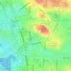 Mapa topográfico Hillside/Quadra, altitude, relevo